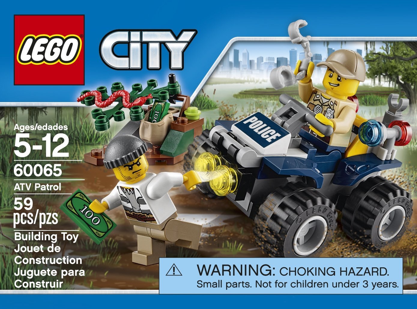 LEGO, City, ATV Patrol (60065)