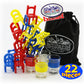 Matty's Toy Stop Drunken Chairs Deluxe Chairs Stack & Balance Drinking Game with Exclusive Storage Bag