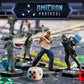 Dead Alive Games Omicron Protocol - Miniatures Board Game, an Intra-Apocalyptic Squad, Dead Alive Games, Competitive/Cooperative/Solo Modes, Ages 14+
