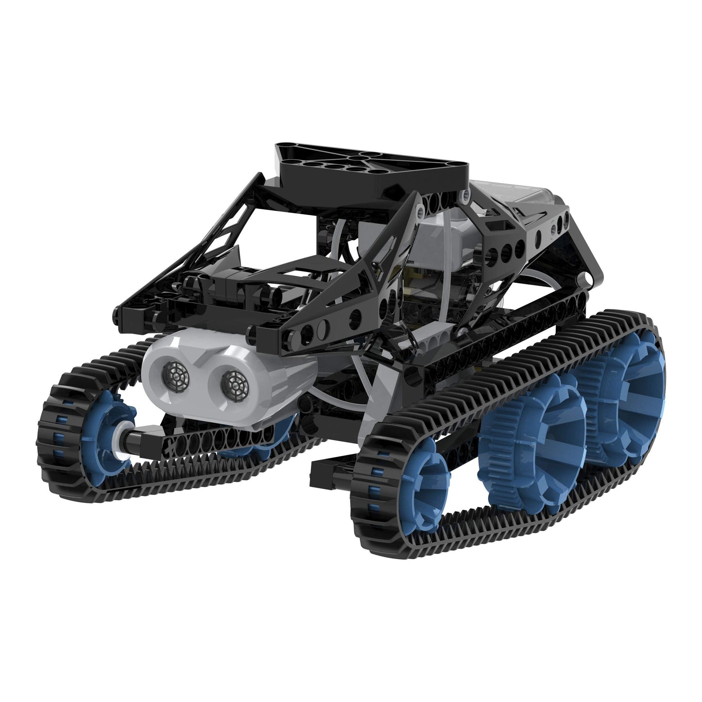 Thames & Kosmos | Robotics Smart Machines: Tracks & Treads | for Kids 8+ | STEM Kit Builds 8 Robots | Color Manual to Help with Assembly | Requires