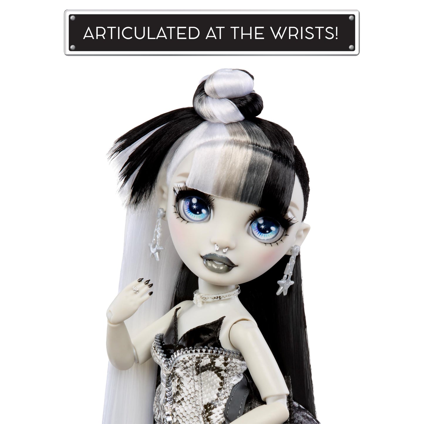 Shadow High Limited Edition Doll, Heather Grayson - Black & White Hair 11” Fashion Doll Premium Designer Outfits for Kids 6-12 & Collectors