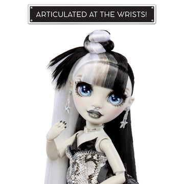 Shadow High Limited Edition Doll, Heather Grayson - Black & White Hair 11” Fashion Doll Premium Designer Outfits for Kids 6-12 & Collectors