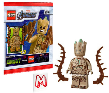 LEGO Marvel Super Heroes Avengers Infinity Saga Minifigure - Teen Groot (with Tree Branches)