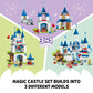 LEGO DUPLO Disney 100 3 in 1 Magic Castle 10998, Building Set for Family Play with 5 Disney Figures Including Mickey Mouse and Friends, Disney