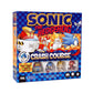 Sonic the Hedgehog Crash Course by IDW Games | Fast-Paced Racing with Build-As-You-Play Track | Chaos Emeralds and Pre-Painted Miniatures | 2-4