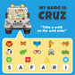 Vango BIZYBOO - The Original Seek & Find Plush - Hidden Object Search Problem Solving Educational Matching Game for Kids 2 and Up - 2 Pack (Cruz