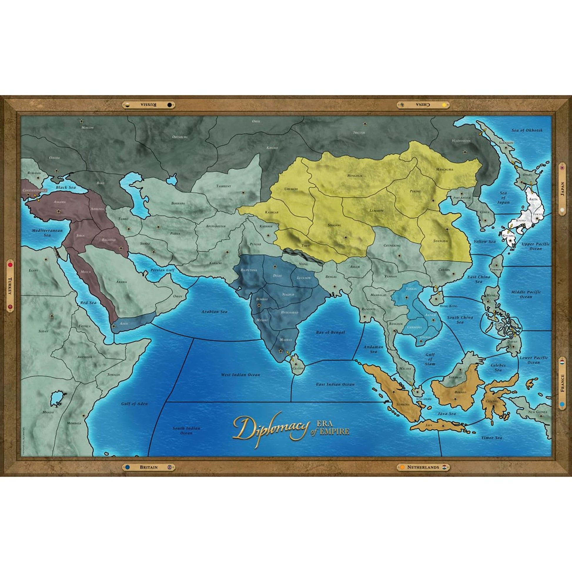 Renegade Game Studios Diplomacy: Era of Empire Strategy Board Game, Ottoman Empire Negotiation Game for 2-7 Players