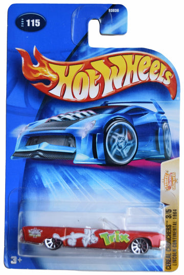 Hot Wheels Lincoln Continental 1964, Cereal Crunchers 3/5 [Burnt Orange] #115