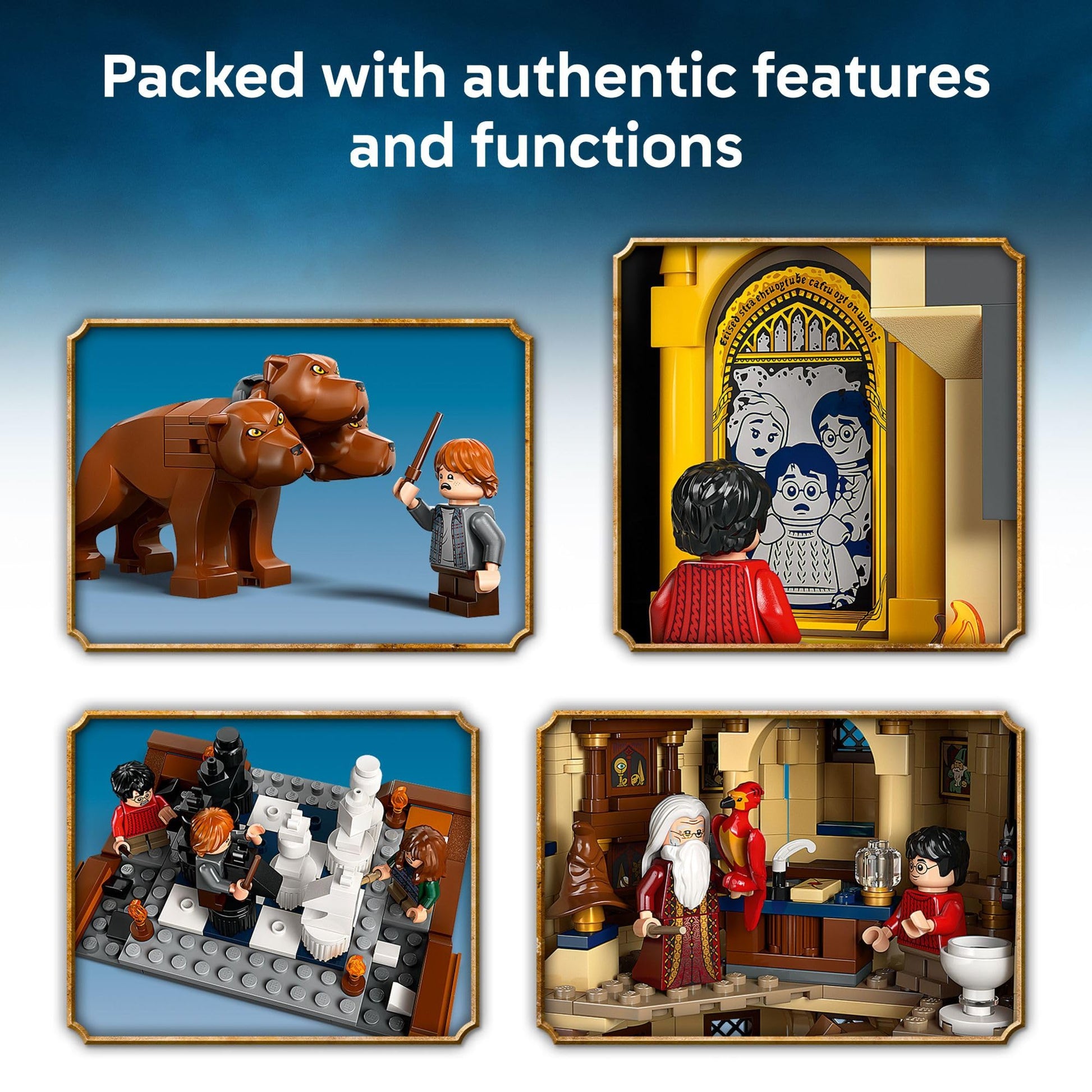 LEGO Harry Potter Hogwarts Castle: The Main Tower - Building Set for Boys and Girls, Ages 10+ - 12 Collectible Minifigures Including Harry Potter &