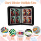 TanoShiimii Trading Card Binder, 400 Pocket Card Album, 3-Ring Refillable Binder with Zipper, Water-Resistant PU Leather for TCG Collectors, Kids and
