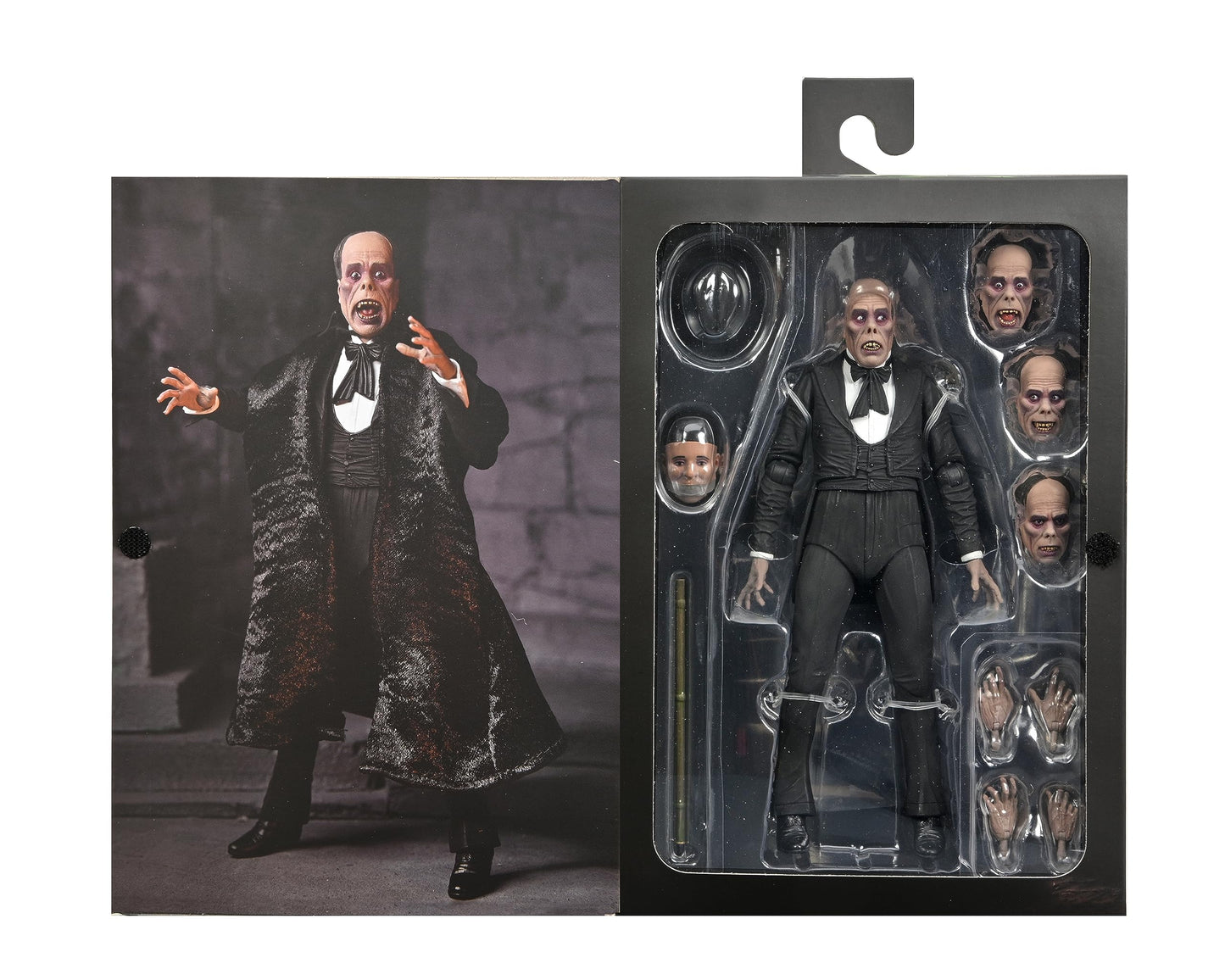 NECA - Phantom of the Opera (1925) - 7" Scale Action Figure - Ultimate The Phantom of the Opera (Color)