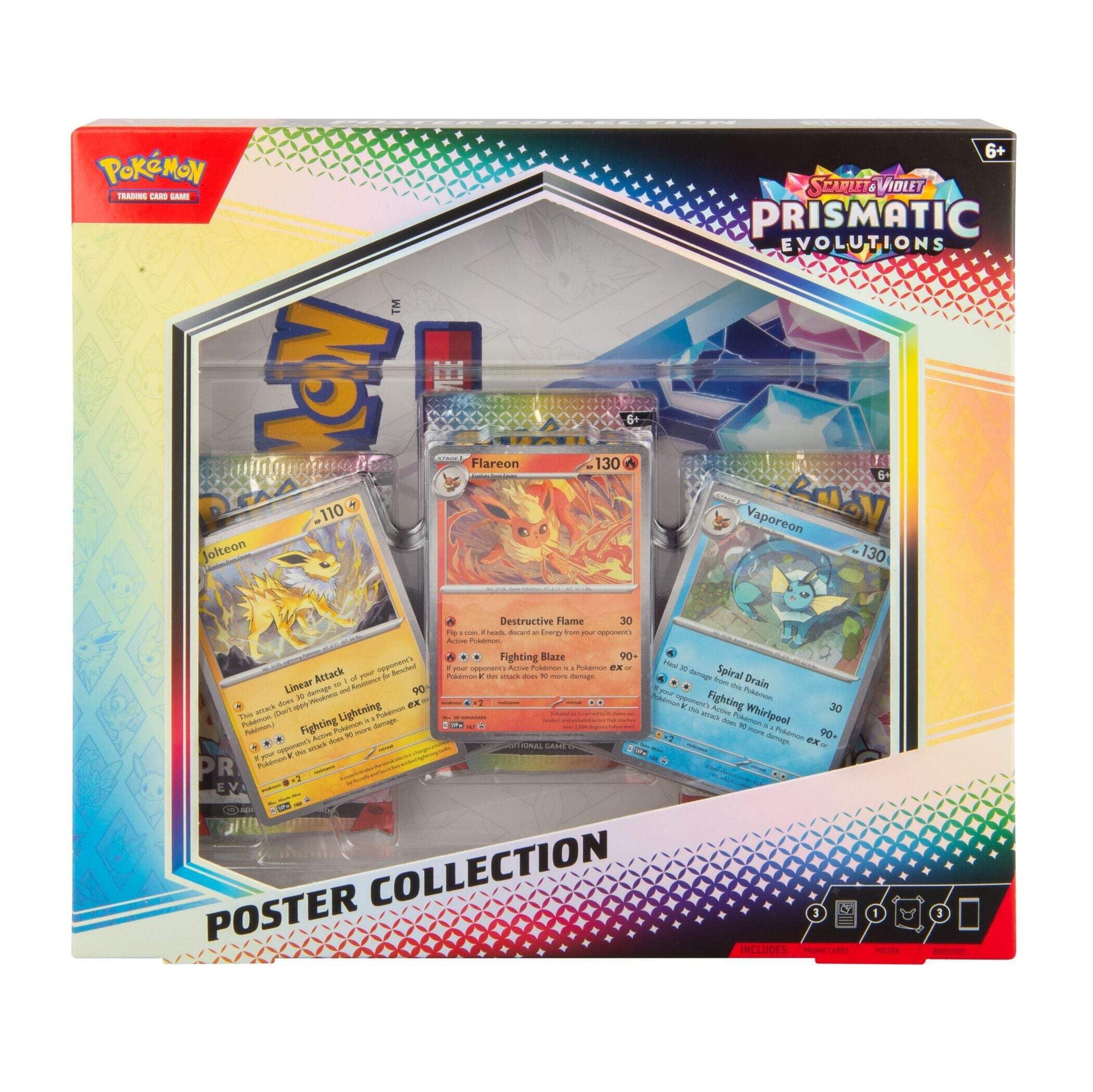 Pokemon TCG: Scarlet & Violet-Prismatic Evolutions Poster Collection