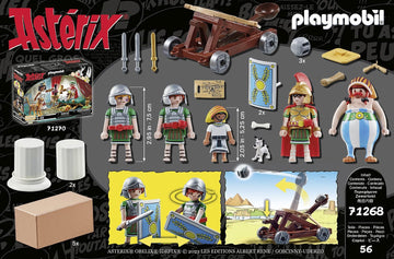 Playmobil 71268 Asterix: Numerobis and The Battle of The Palace - with Five Characters and Accessories - The Adventures of Obelix - History