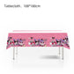 HABITZ 2pcs Children Birthday Party Tablecloth Table Cover,Children Birthday Supplies Decorations (5)