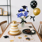 Graduation Decorations Centerpieces for table 2026, Double-sided Class of 2026 Cake Topper picks for Graduation Party Decoration Party favors(16 PCS