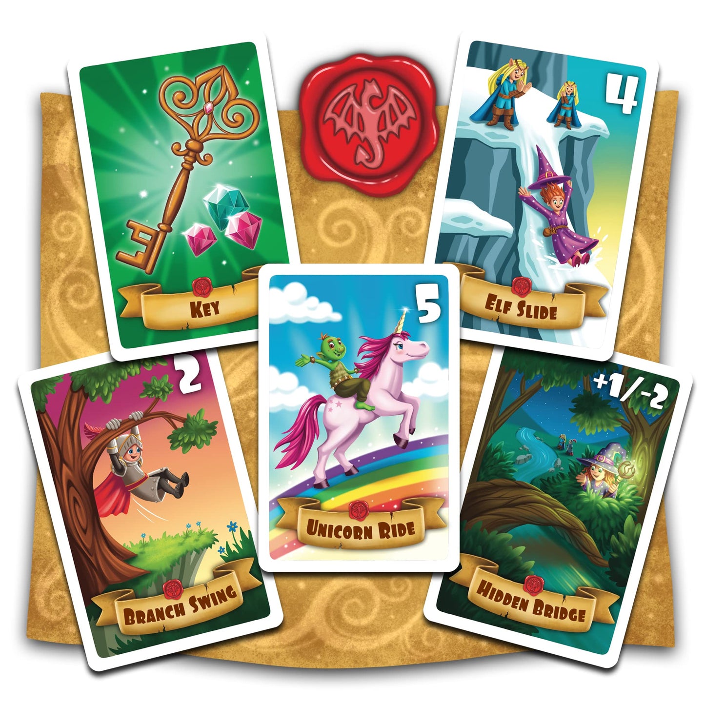 My First Dragon Adventure Board Game - Kids Save The Kingdom, Beginner Fantasy Adventure Game for Children 5+, Exciting Hands-On Dragon Fun for Family