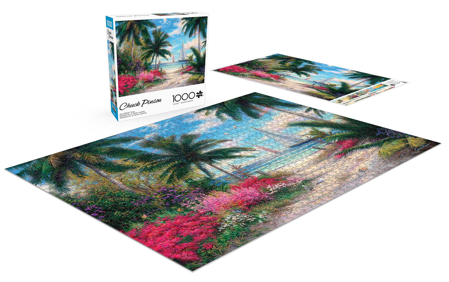 Buffalo Games - Sea Breeze Trail - 1000 Piece Jigsaw Puzzle for Adults