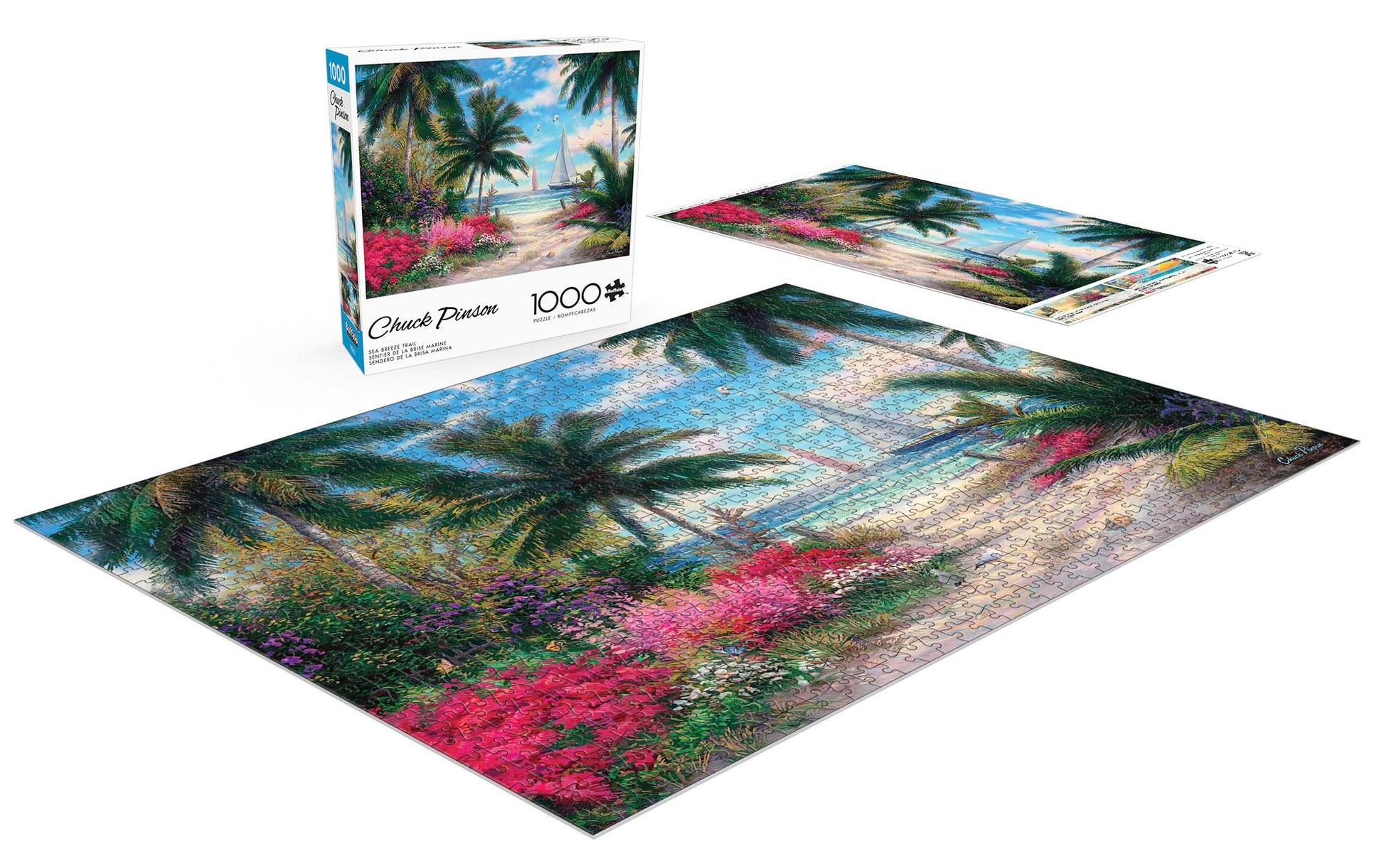 Buffalo Games - Sea Breeze Trail - 1000 Piece Jigsaw Puzzle for Adults