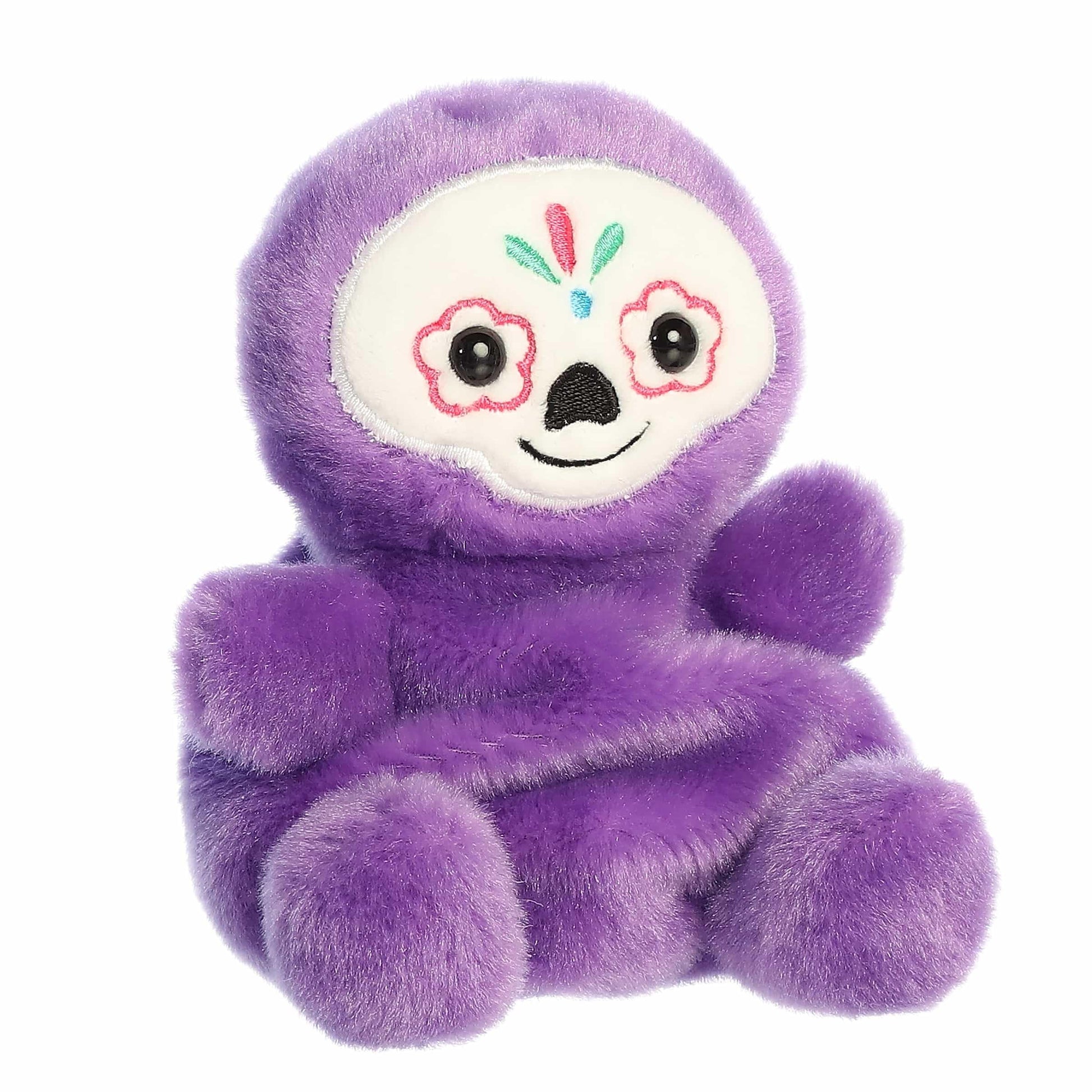 Aurora® Spooky Palm Pals™ Sonia Sugar Skull™ Stuffed Animal - Fun Collectible Plush for Kids and Adult Collectors - Perfect for Halloween Decorations