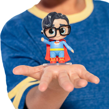 DC Super Hero Girls 3" Mini Dolls Hero Multipack, Includes Wonder Woman, Superman, Bumblebee, Batgirl, and Batman!