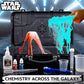 STAR WARS Galactic Chemistry Lab, Science Kit for Kids with 8 Easy Experiments and Reactions, Including DIY Lightsaber, Slime & Earth Science, Toys,