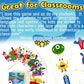Half Match Minds That Play Monster Edition - Back to School Game for Fun Educational Matching - Memory Card Game for Kids Ages 4-5 - 6-7 - 8-9