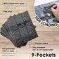 BAZIC Products Side-Loading 9-Pocket Double-Sided Card Pages, Bulk 100 Pack