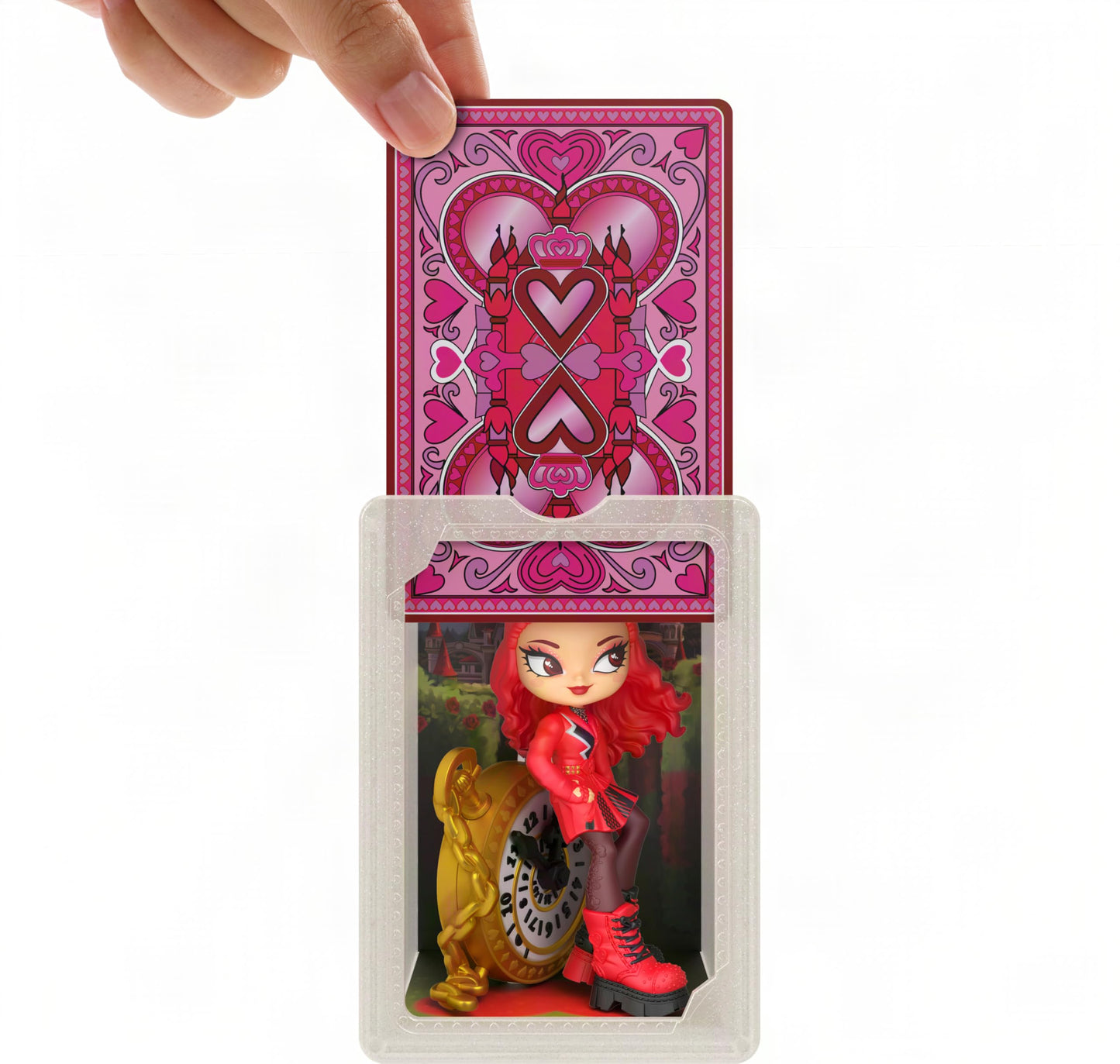 Mattel Disney Descendants: Wicked Wonderland, Stack & Reveal Toy, Stackable Surprise Small Dolls, Inspired by the Movie (Styles May Vary)