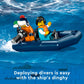 LEGO City Arctic Explorer Ship 60368 Building Toy Set, Fun Toy Gift for 7 Year Old Boys and Girls, with a Floatable Boat, Helicopter, Dinghy, ROV Sub