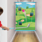 Maui Toys Golf Indoor Hallway Games! Fun 3 Hole Golf Course with 3 Golf Balls, 1 Driver & 1 Tee
