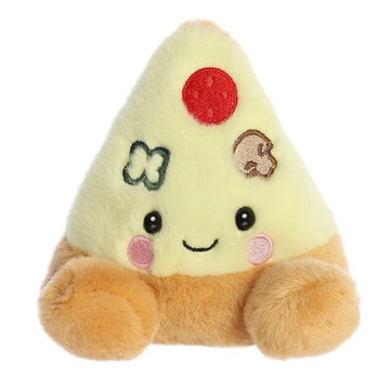 Aurora® Adorable Palm Pals™ Peppa Pizza Slice™ Stuffed Animal - Fun Collectible Plush for Kids and Adult Collectors - Perfect for Decorating Rooms