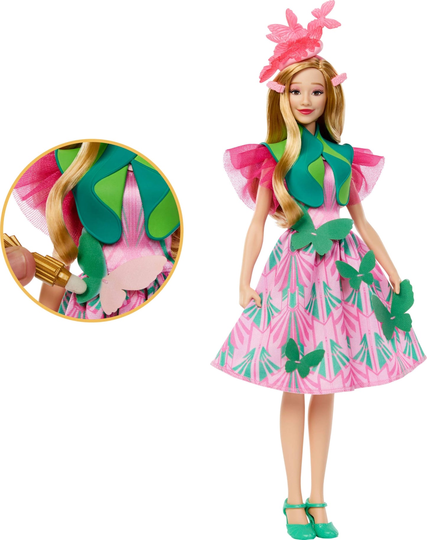 Mattel Universal Pictures’ Wicked Get Ready with Glinda Doll Set