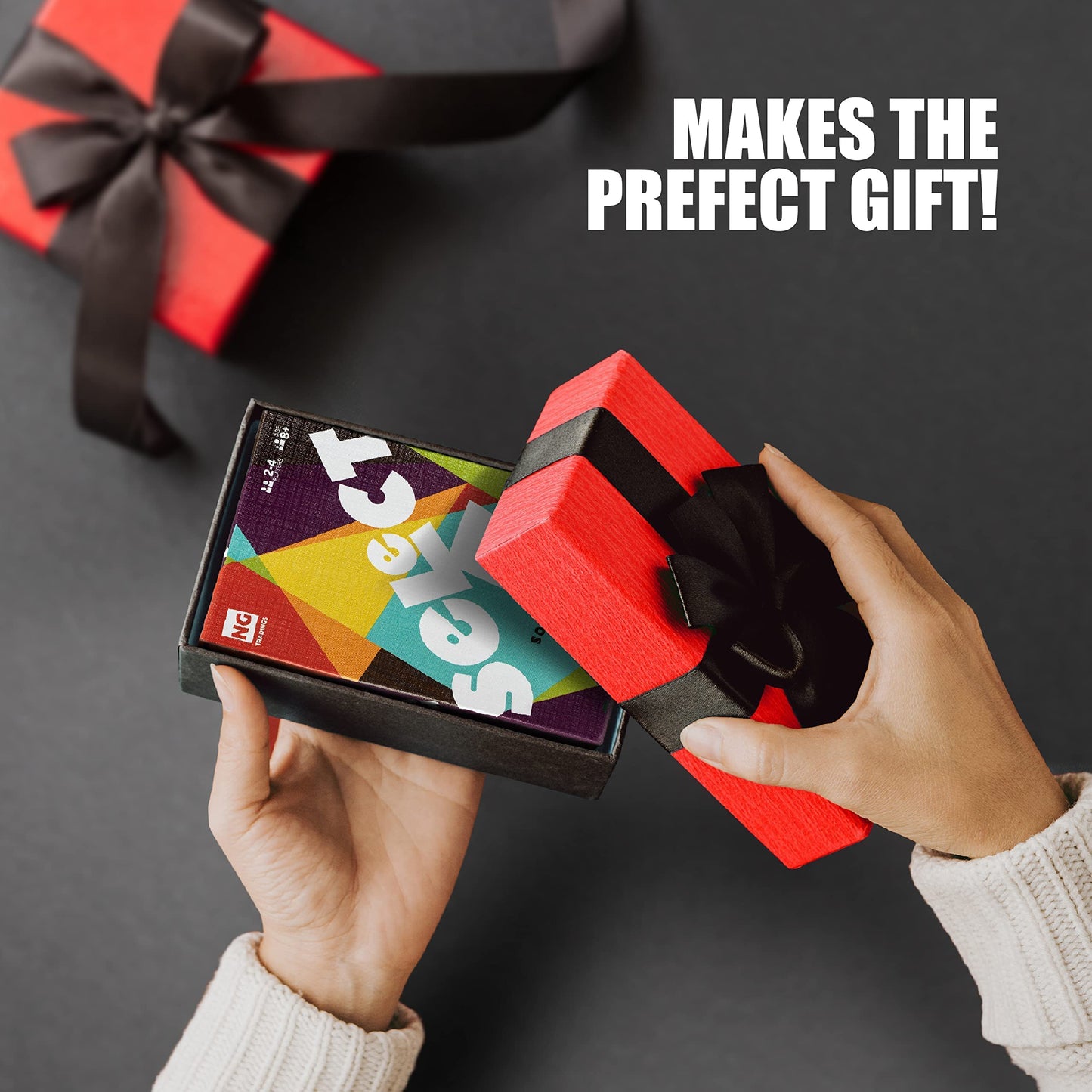 SELECT 5 Card Game - The Lightning Fast Game for Kids, Families, and Adults - Perfect for Family Game Night / 2-4 Players