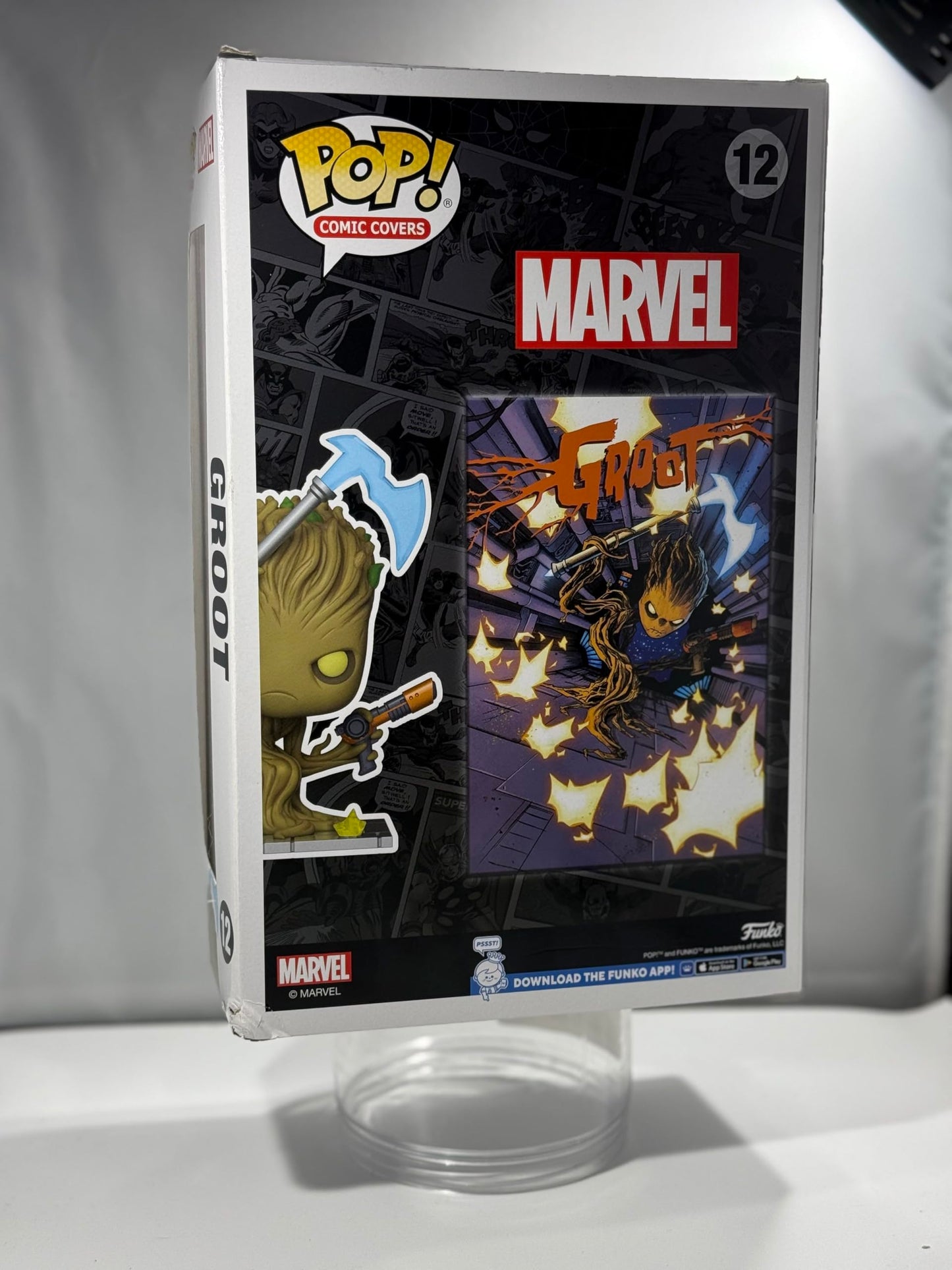 Funko Marvel POP! Comic Cover Vinyl Figurine Groot 9 cm