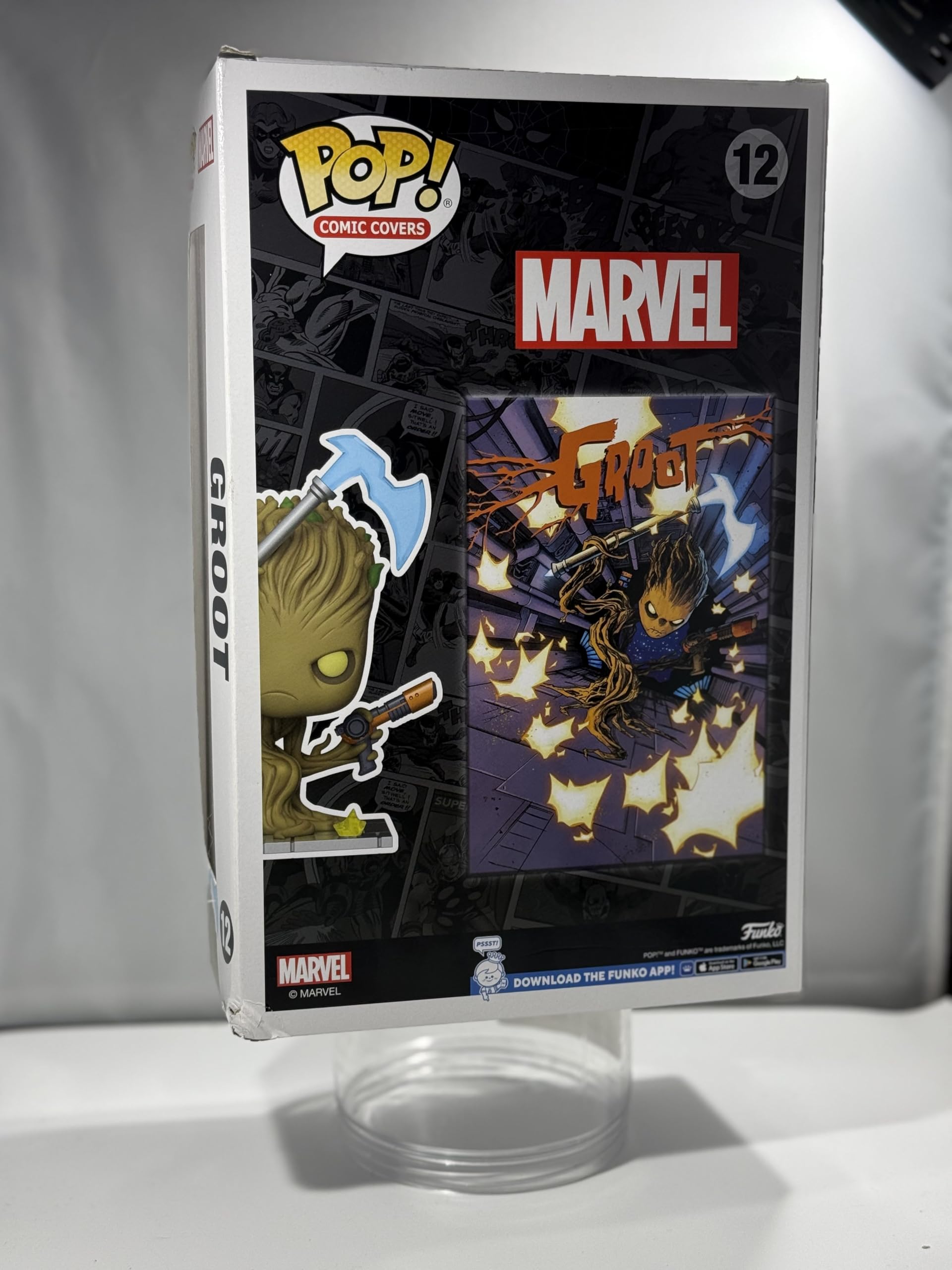 Funko Marvel POP! Comic Cover Vinyl Figurine Groot 9 cm