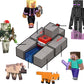 Mattel Minecraft Toys, Enderman Action Figure with Accessory & Redstone Building Piece, 3.25-inch Scale Collectible Set Inspired by Video Game
