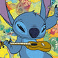 Ceaco - Disney Stitch Galaxy Grunge - 300 Large Piece Puzzle for Adults