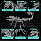 LONGPIN 3D Metal Scorpion Puzzle - Laser-Cut DIY Challenge, Lifelike Collectible Decor for Adults & Teens, for Puzzle Enthusiasts & Nature