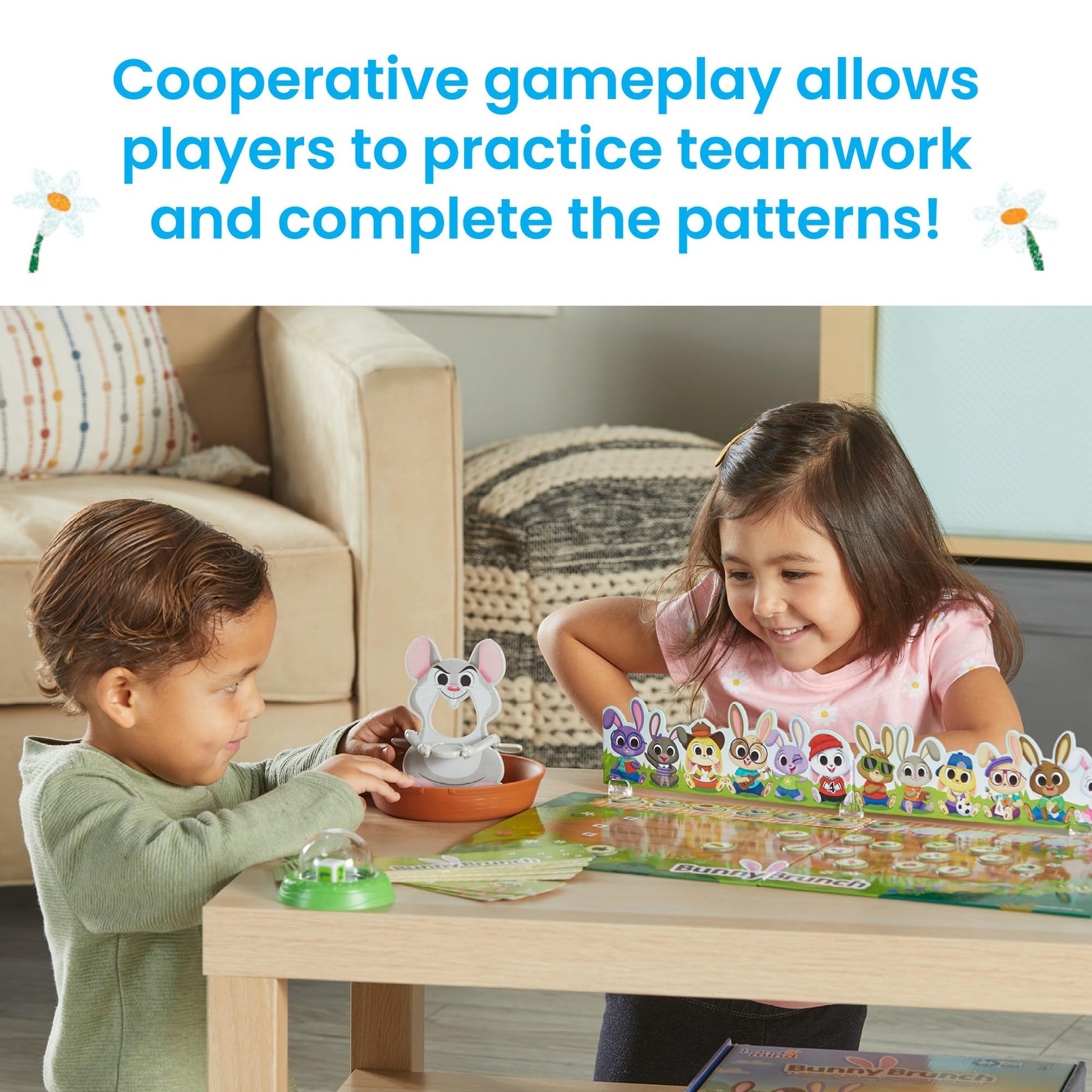 hand2mind Bunny Brunch, Cooperative Board Games, Toddler Educational Toys, Kindergarten Math Games, Preschool Learning Activities, Indoor Recess Games