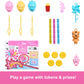 Barbie Mysteries: Beach Detectives Malibu Doll & Cotton Candy Game Booth Playset with 20 Accessories Including Prizes