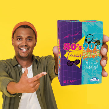 80’s 90’s Trivia Party Game (Amazon Exclusive) - Contains 1,000 Questions - 2 or More Players for Ages 12 and up by Outset Media.