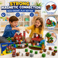 AuroraSynth 150PCS Magnetic Blocks - 0.8in Magnetic Building Blocks Cubes, Magnet Toys for Kids, Stacking Construction Magnets, School STEM Toys