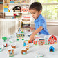 Melissa & Doug Wooden Farm and Tractor Play Set (33 Pcs)