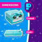Pillow Cube Kid Cube - Toddler Pillow, Animal Pillows for Kids, Plush Pillows for Sleeping, Plushies, Memory Foam - Callie, Cat Pillow
