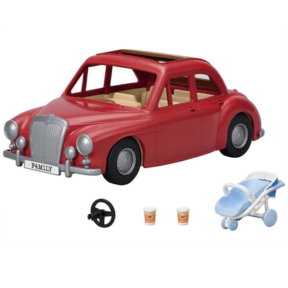 Calico Critters - Family Cruising Car - Family Vehicles - Kids Pretend Play Toy, Miniature Vehicle & Accessories Set, Ages 3+