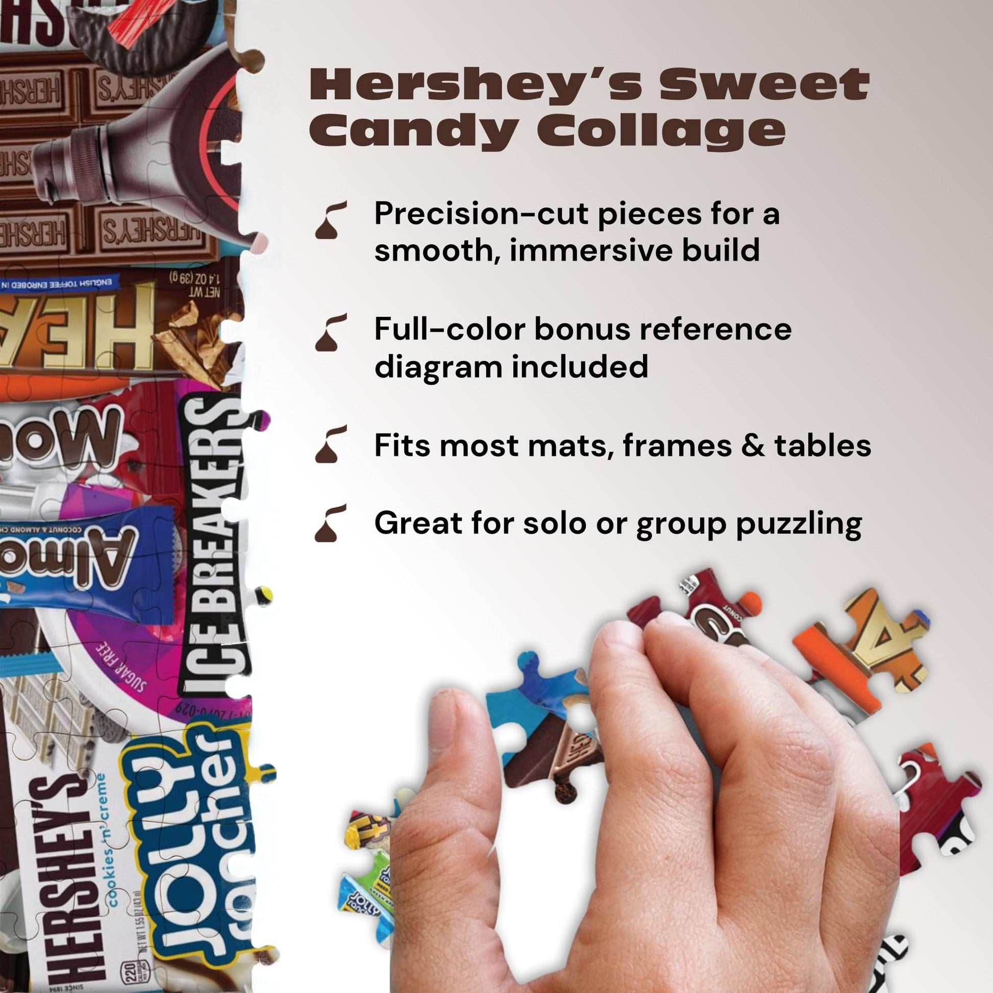 Buffalo Games - Hershey's Sweet Collage - 1000 Piece Puzzle for Adults