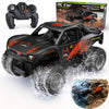 UFULMN Amphibious Remote Control Car Monster Truck - 4WD Waterproof 1:16 Large All Terrain Off Road Vehicle Batteries RC Drift Cars Beach Pool Toys