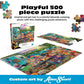 Buffalo Games - Aimee Stewart Merry Mushroom Cottage - 1000 Piece Puzzle