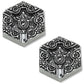 SL Benfica Stainless Steel Ashtray For Foosball Table - Set of 2