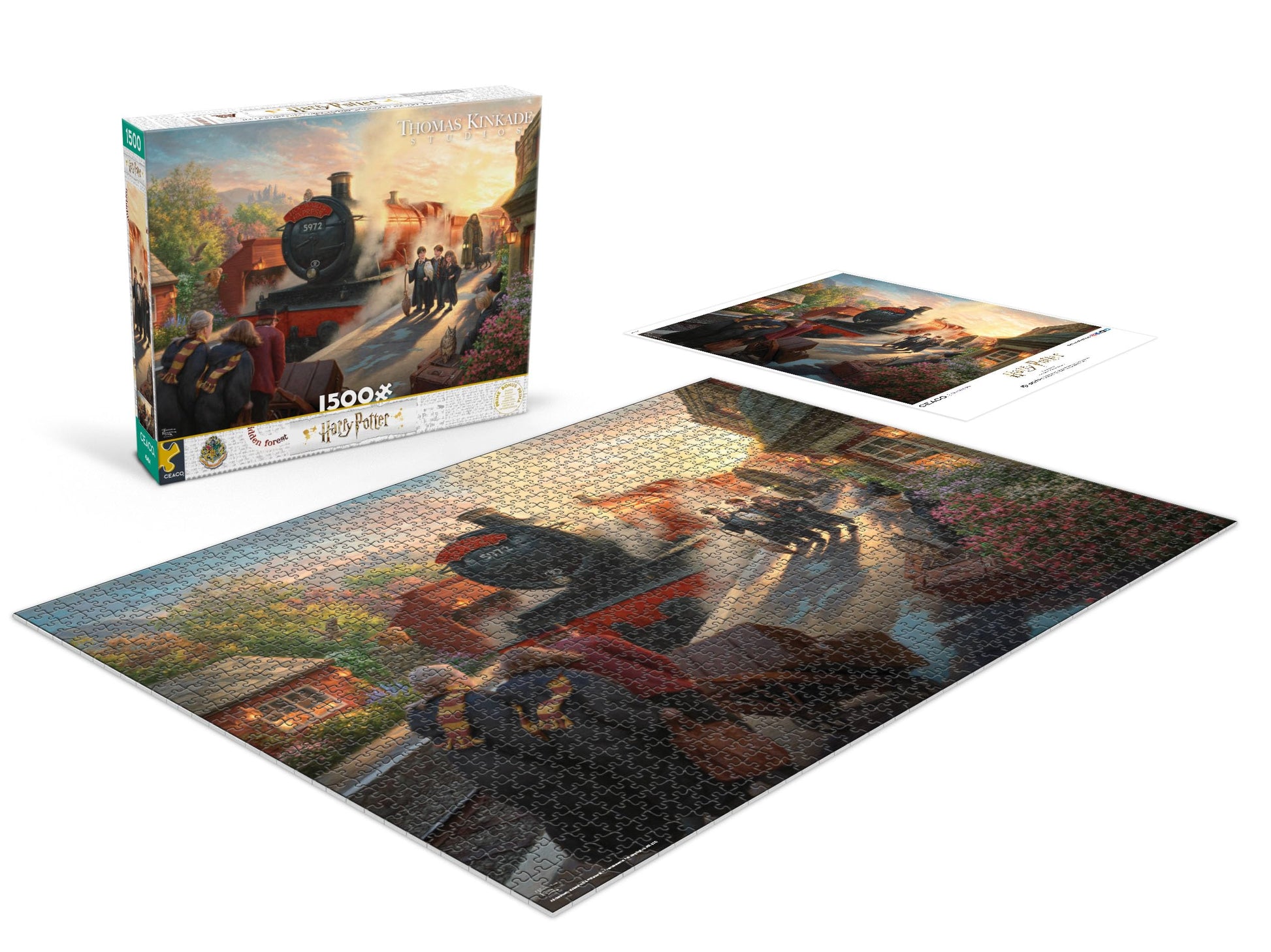 Ceaco - Harry Potter Hogwarts Express - 1500 Piece Jigsaw Puzzle for Adults